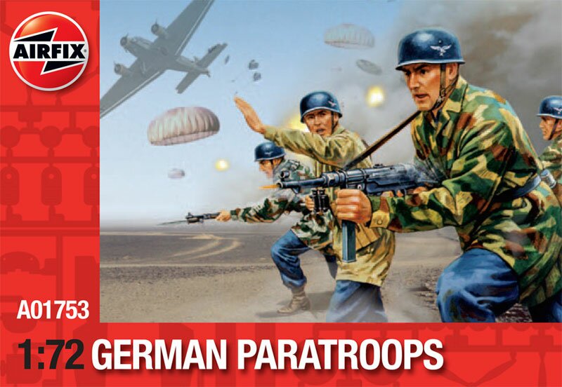 модель Немецкие парашютисты